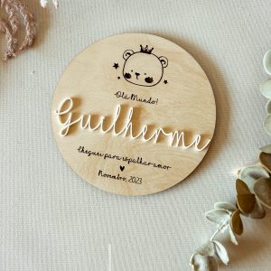 PLACA EVOLUTIVA DE NASCIMENTO