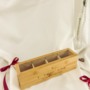 CAIXA DE CHÁ RETANGULAR