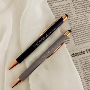 CANETA DETALHE DOURADO
