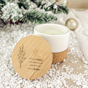 VELA C/ BASE EM CORTIÇA