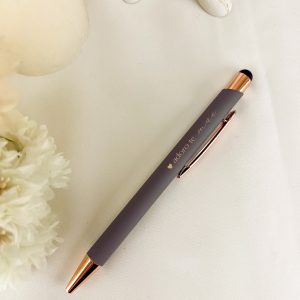 CANETA DETALHE DOURADO